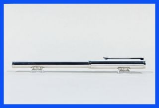 925 Silver Dunhill Ball Point Pen,  Sterling,  Wonderful High End 1980ies Piece