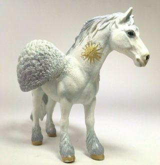 Schleich Pegasus Bayala White Horse With Glittery Wings (discontinued,  Retired)