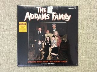 The Addams Family Soundtrack Glow In Dark Vinyl Lp Vic Mizzy Tv Horror