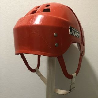 JOFA hockey helmet 23551 Gretzky style red classic vintage 3