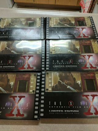 6 - X - Files Limited Edition 35mm Collector Film Cell