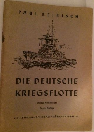 Wwii Ww2 Wehrmacht Military German Navy Naval Kriegsmarine Photo Technical Book
