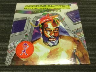 1996 George Clinton & P - Funk All Stars T.  A.  P.  O.  A.  F.  O.  M Red Vinyl 2 Lp Set