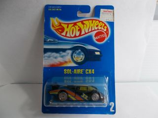 Hot Wheels SOL - AIRE CX4,  uh,  Blue Card 2,  RARE,  vhtf 2