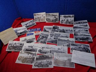 Vintage Indianapolis 500 Motor Speedway Official Pictures
