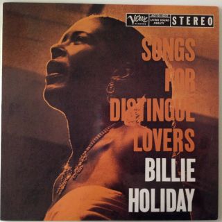 Billie Holiday Songs For Distingue Lovers Classic Records 180g Audiophile 1998