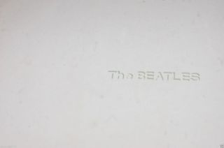 THE BEATLES WHITE ALBUM 1968 2 LP 12 ' HONG KONG APPLE VINYL LP 3
