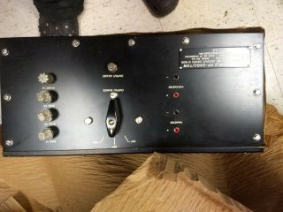 Vintage Us Air Force Aircraft Power Supply For Unknown Airplane