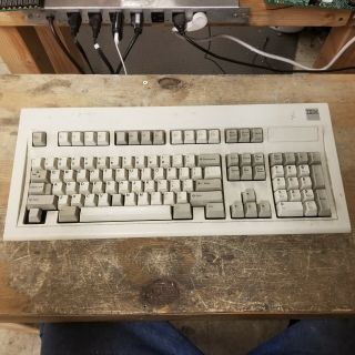 Vintage 1986 Ibm Model M Mechanical Clicky Keyboard 1390120 Needs Cleaning