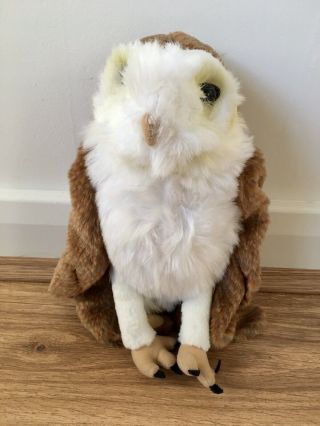 Harry Potter 12” Tour Barn Owl Soft Plush Toy Teddy Studio Tour Purchase.  Wizard