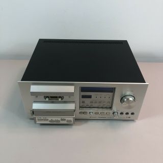 Vintage Pioneer Ct - F900 Stereo 3 Head Cassette Deck Audiophile Tape Ct F900