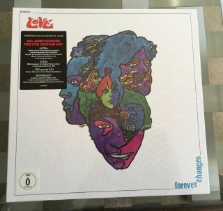 Love Forever Changes 50th Anniversary Set 4 Cd,  1 Dvd,  1 Lp /