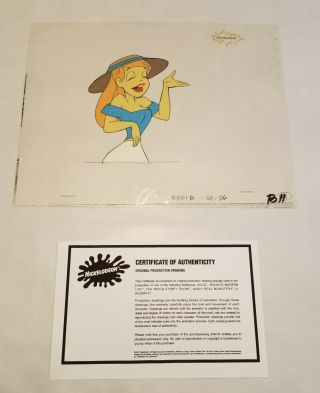 Ren And Stimpy Animation Production Cel