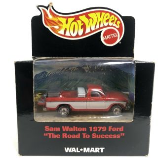 1990 Walmart Hot Wheels Sam Walton 1979 Ford F - 150 Diecast Pickup Truck 23330