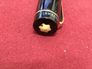 Celluloid Montblanc 136 with Fine Nib - Restored and Functional 3