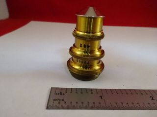Vintage Microscope Part Spencer 44x Objective American Optics 21 - A - 11