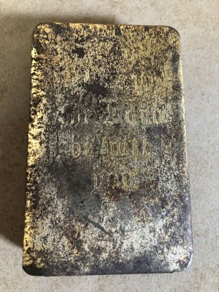 Wwii Military Issue Bible Etched With “may The Lord Be With You”