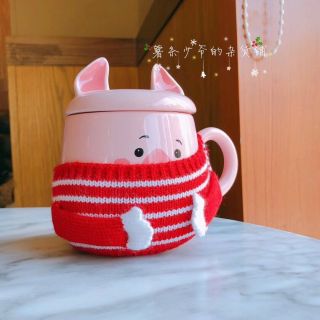 China 2019 Starbucks Chinese Year Sweater Pig 12oz Mug