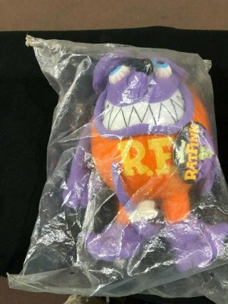 Rat Fink (purple) Plush Plushies (older Line) Funko Toys In Bag