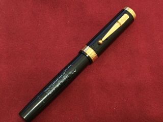 Rare Oversize Mabie Todd Swan Etn48 With 8 Ef Nib - Restored And Functional