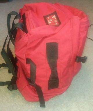 FSS Forest Service Wildland Fire Fighter Red Personal Gear Pack Backpack 3