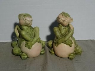 Dragon Keep Marty Sculptures Ceramic Figurines with Swarovski Crystals 5102 2