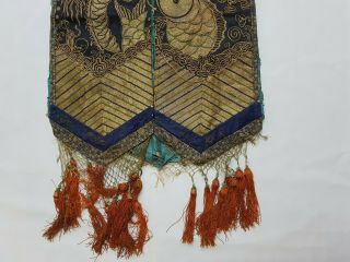 Antique Chinese Hand Embroidery Qing Dynasty Xiapei 2