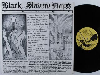 Black Slavery Days Various Artists Jack Ruby Lp Vg,  /nm
