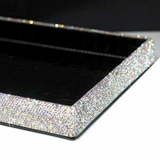 BestblingBling Classic Bling Rhinestone Jewelry or Makeup Storage Box (Silver) 3