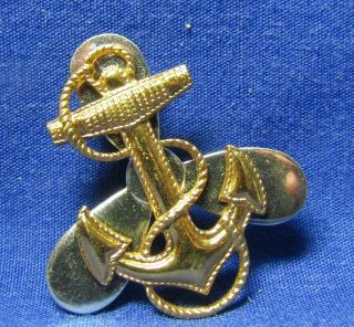 Wwii Sterling Navy Naval Wave Woman Officer Badge