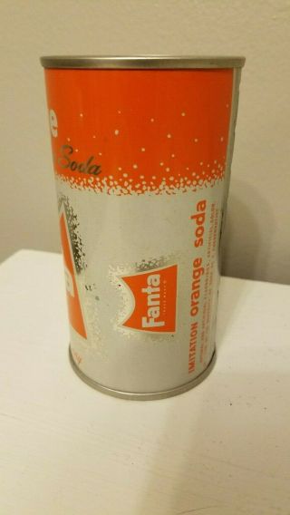 Vtg 1960 ' s Fanta Orange Hi Grade Coca Cola Coke Flat Top Soda Pop Can Coin Bank 3