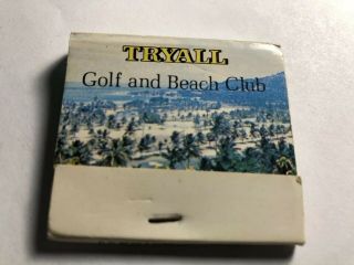 Vintage Matchbook - " Tryall Golf And Beach Club " Jamaica Mb1.
