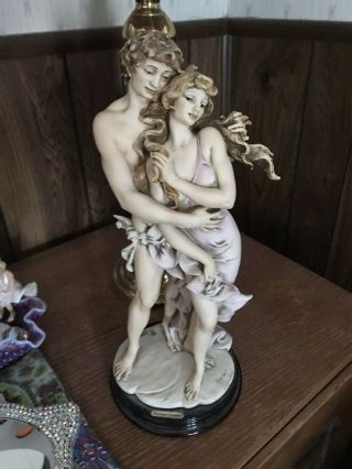 Giuseppe Armani Florence Capodimonte Figurine Statue " Lovers " Ltd Ed