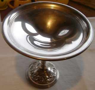 Reed & Barton Sterling Silver Candy Dish Or Compote Weighted 254 Grams