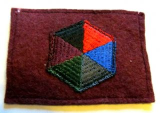 Ww2 Canadian 5th Canadian Armoured Division Capf Patch