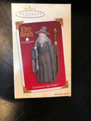 Hallmark Keepsake Ornament Gandalf The Grey Lord Of The Rings 2005