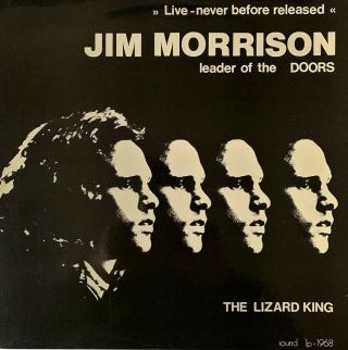 The Doors/jim Morrison - Leader Of The Doors: The Lizard King (lp) (vg,  /vg)