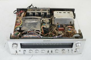 Vintage Sony STR - 7065 Stereo Receiver Parts No Top 3