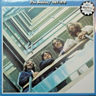 The Beatles 1967 - 1970 Limited Edition Blue Vinyl 2lp - Apple Records -