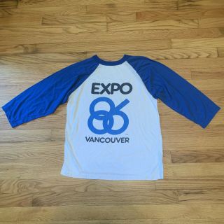 Vintage Expo 86 Vancouver Bc Graphic Souvenir T - Shirt - Science Center - Large