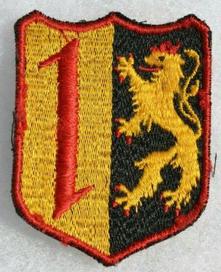 German Wwii Flemish Volunteer Uniform Patch Holland Belgium Germany Ww2 Insignia