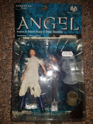 Buffy The Vampire Slayer Figure Cordelia Slave Girl Card Backing Exclusive Angel