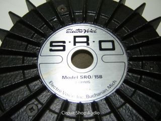 Vintage EV / Electro Voice SRO 15B 15 