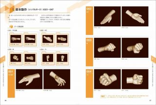 How To Draw Manga 3D Hand Pose Book w/DVD| Japan Illustration Art Material 3