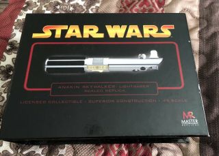 Star Wars Anakin Skywalker Lightsaber Master Replicas.  45 Scale