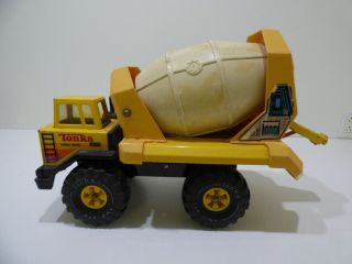 Vintage Tonka Turbo Diesel XMB - 975 Cement Mixer Truck Yellow 3