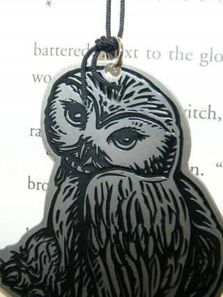Harry Potter Collectible Metal Bookmark.  Hedwig / Owl 2