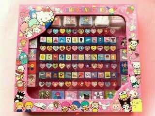 Sanrio 100 Characters Stamp Set 2013 Kitty My Melody Little Twin Stars Kuromi Fs