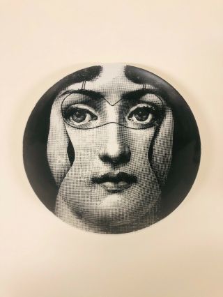 Fornasetti T&v 138 Wall Plate Made In Italy
