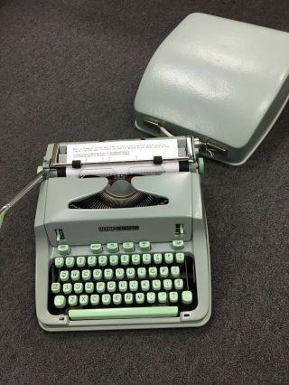 1966 Hermes 3000 Typewriter Near And Mechanically